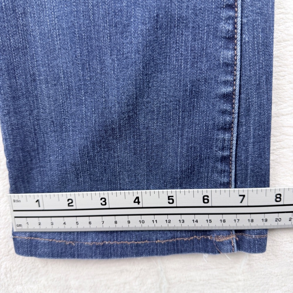 American Eagle Kick Boot Jeans Dark Wash Super Stretch 0 Long - Picture 8 of 10